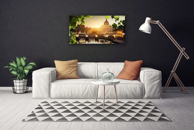 Quadro canvas Arquitetura da Cidade da Ponte