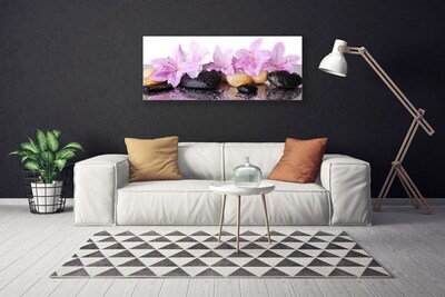 Quadro canvas Flor de lírio rosa