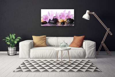 Quadro canvas Flor de lírio rosa