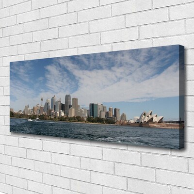 Quadro canvas Casas City Sea Sydney