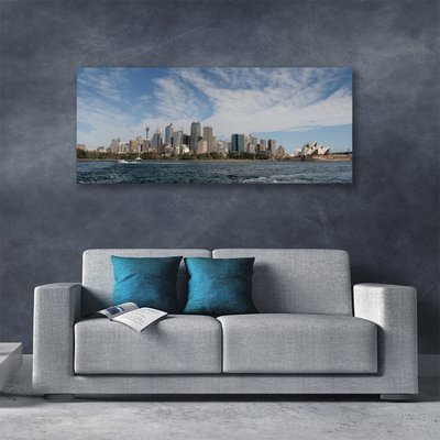 Quadro canvas Casas City Sea Sydney