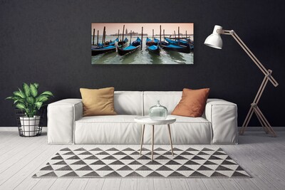Quadro em tela Arquitetura de barcos aquáticos