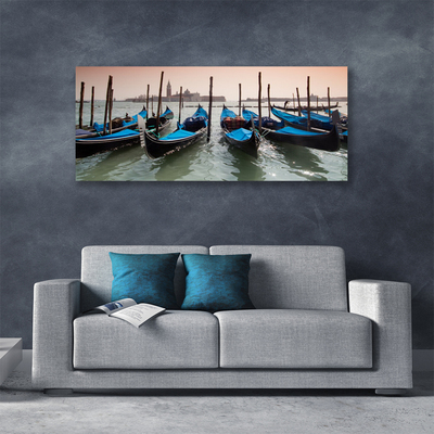 Quadro em tela Arquitetura de barcos aquáticos