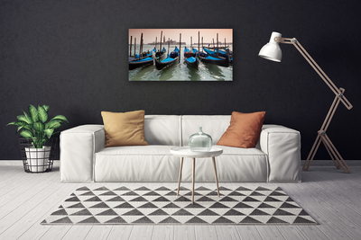 Quadro em tela Arquitetura de barcos aquáticos