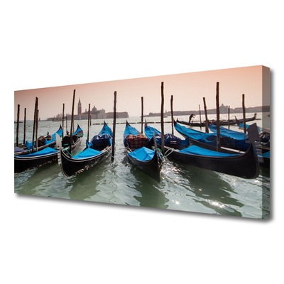 Quadro em tela Arquitetura de barcos aquáticos