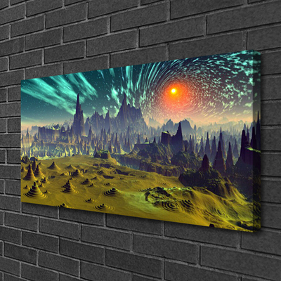 Quadro em tela Gráficos Abstratos