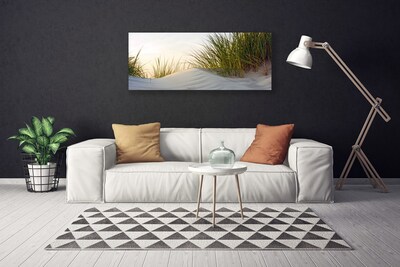 Quadro canvas Paisagem de grama de areia
