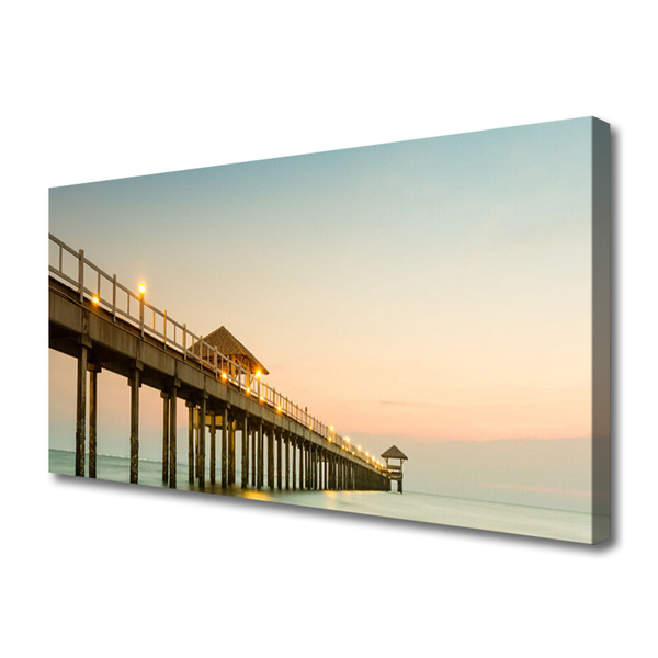 Quadro canvas Arquitetura da Ponte Marítima