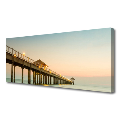 Quadro canvas Arquitetura da Ponte Marítima