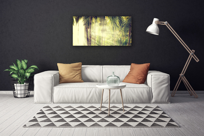 Quadro canvas Floresta Palmeiras Natureza
