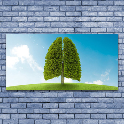 Quadro em tela Grama Árvore Pulmão Natureza