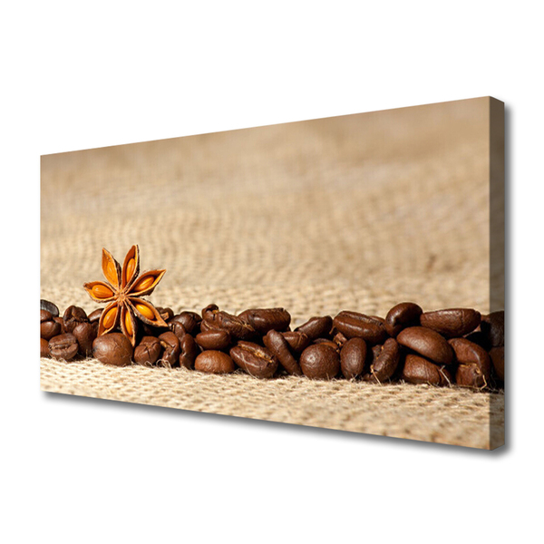 Quadro em tela Cozinha de grãos de café