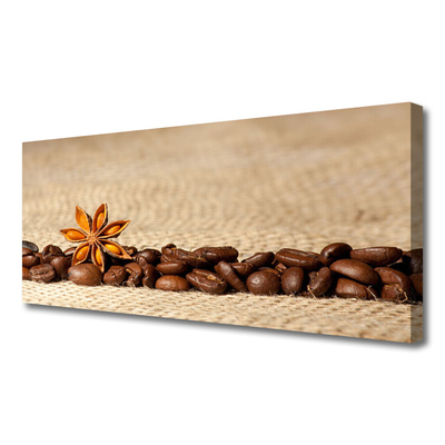 Quadro em tela Cozinha de grãos de café