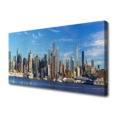 Quadro canvas Arranha-céus Casas da Cidade