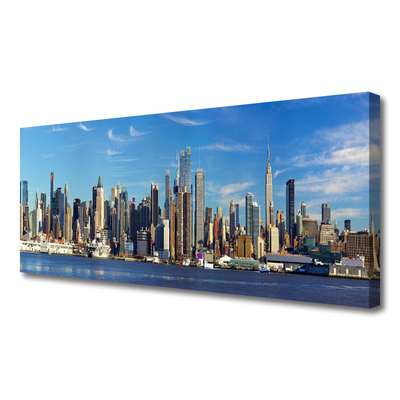 Quadro canvas Arranha-céus Casas da Cidade