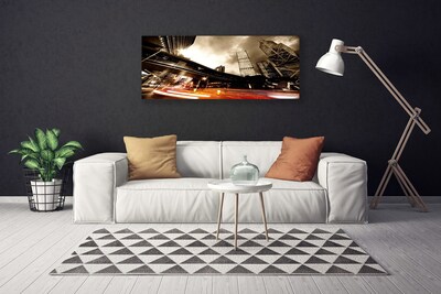 Quadro em tela Casas da City Road