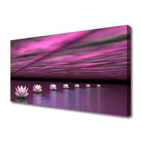 Quadro canvas Flores Água Planta Natureza