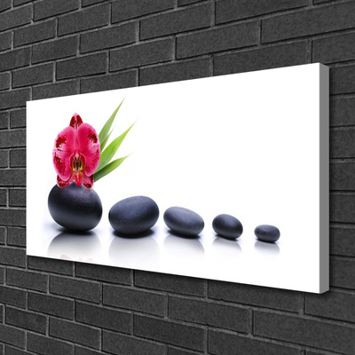 Quadro em tela Gráfico de orquídea de flor