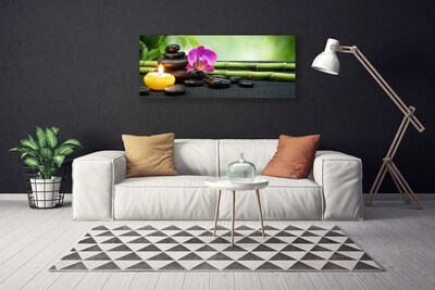 Quadro canvas Spa Zen de Flores de Bambu