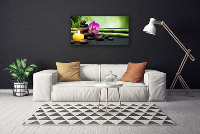 Quadro canvas Spa Zen de Flores de Bambu