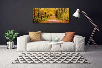 Quadro canvas Caminho da Planta Florestal Natureza