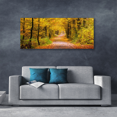Quadro canvas Caminho da Planta Florestal Natureza