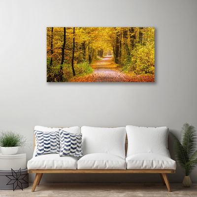 Quadro canvas Caminho da Planta Florestal Natureza