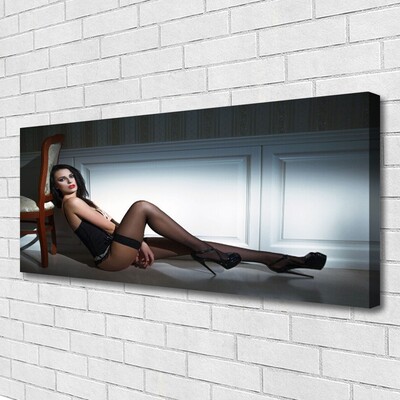 Quadro em tela Nu Feminino