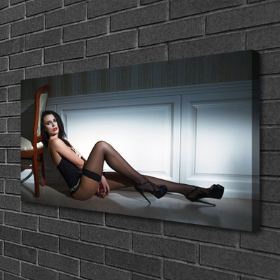 Quadro em tela Nu Feminino