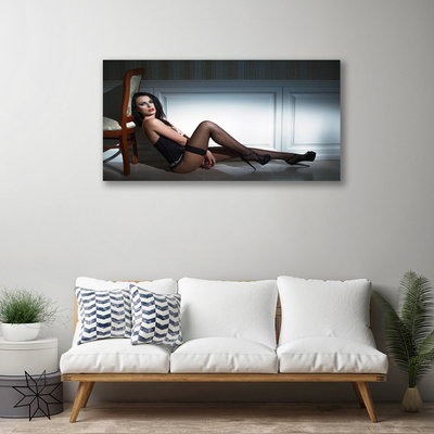 Quadro em tela Nu Feminino