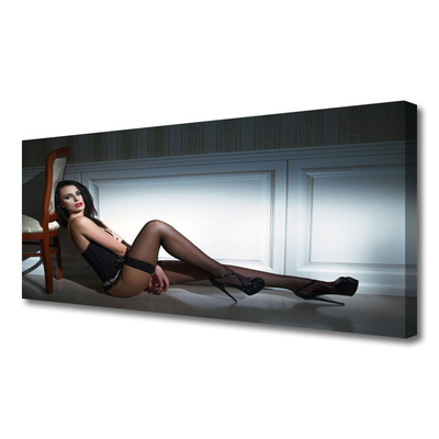 Quadro em tela Nu Feminino