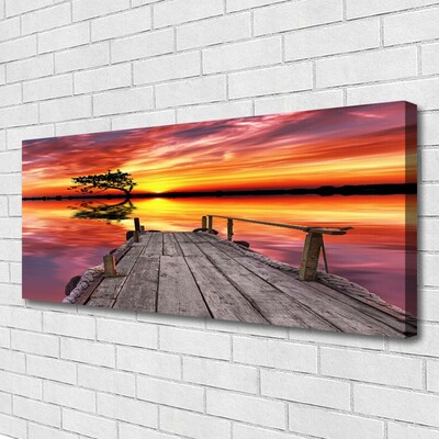 Quadro canvas Arquitetura do Pier Lake