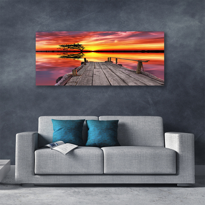 Quadro canvas Arquitetura do Pier Lake