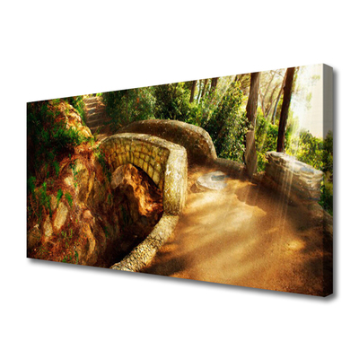 Quadro em tela Arquitetura de árvores de ponte