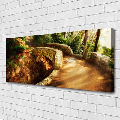 Quadro em tela Arquitetura de árvores de ponte