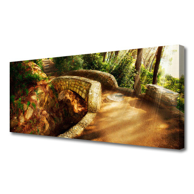 Quadro em tela Arquitetura de árvores de ponte