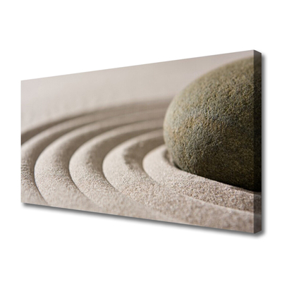 Quadro em tela Arte em areia e pedra