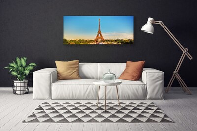 Quadro em tela Torre Eiffel Cidade de Paris