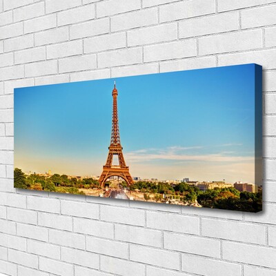 Quadro em tela Torre Eiffel Cidade de Paris