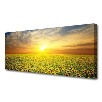 Quadro em tela Girassóis Sun Meadow
