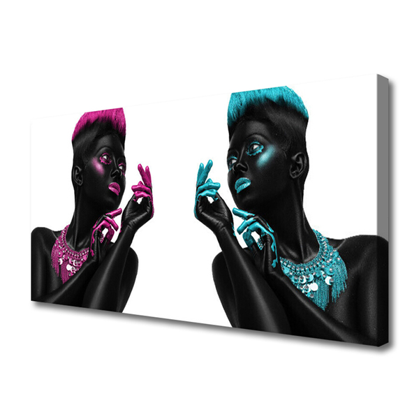 Quadro em tela Personagens de Arte