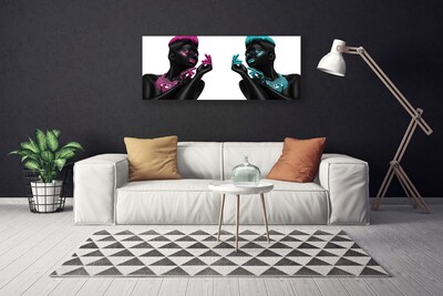 Quadro em tela Personagens de Arte