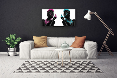 Quadro em tela Personagens de Arte