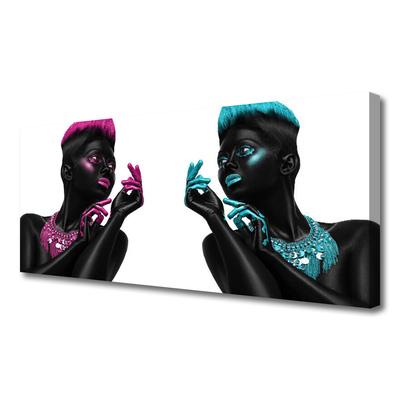 Quadro em tela Personagens de Arte