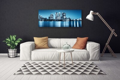 Quadro em tela Arranha-céus Casas da Cidade