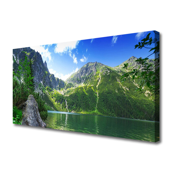 Quadro canvas Natureza do Lago da Montanha