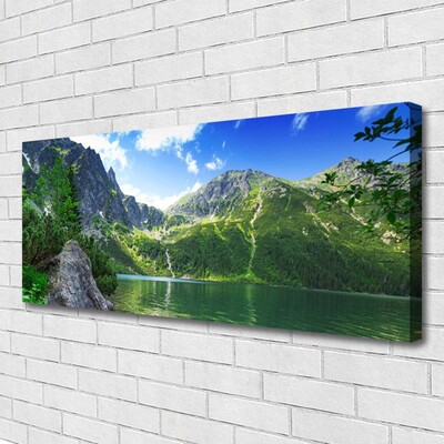 Quadro canvas Natureza do Lago da Montanha