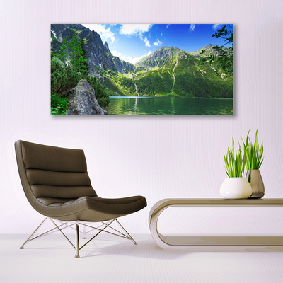 Quadro canvas Natureza do Lago da Montanha
