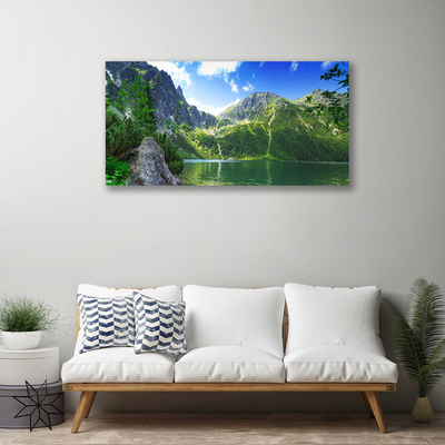 Quadro canvas Natureza do Lago da Montanha