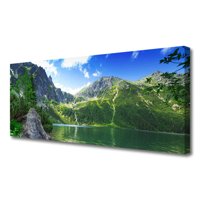 Quadro canvas Natureza do Lago da Montanha